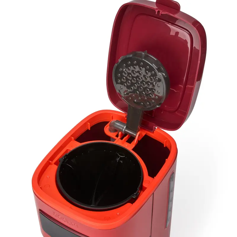 Bodum Programmable 12-Cup Coffee Maker in Classic Red