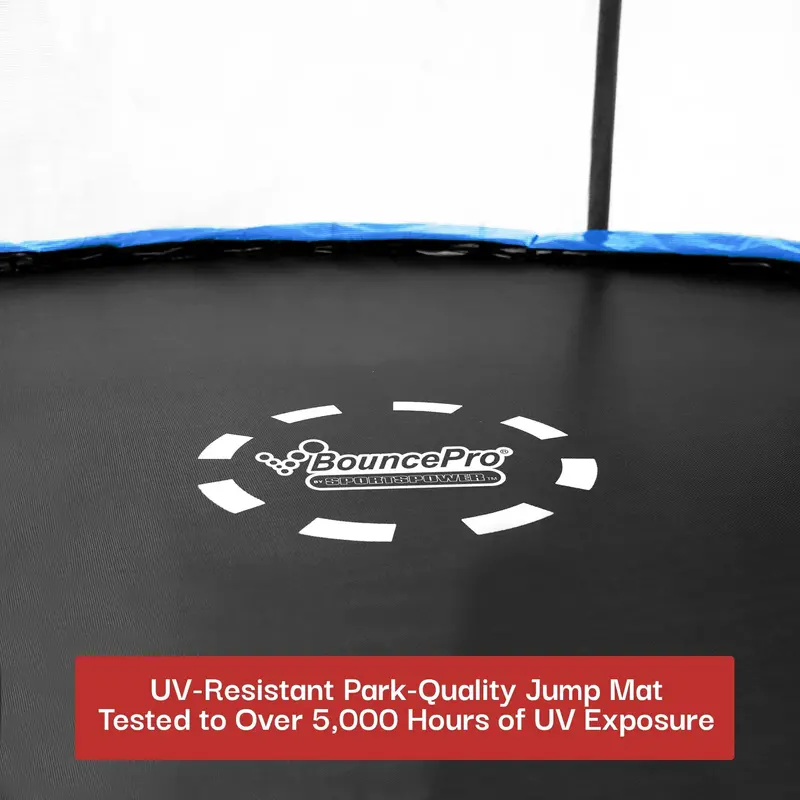 Bounce Pro 14-Foot Illuminated Trampoline with Flash Lite Safety Enclosure and Reinforced Frame