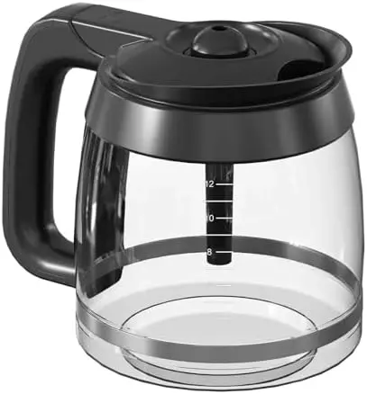 BPA-Free 12-Cup Replacement Carafe for Ninja CE251 and CE201 Coffee Bar Systems