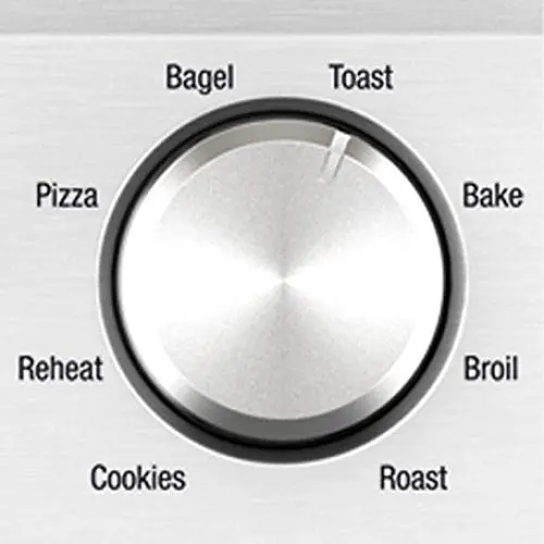 Breville BOV450XL Mini Smart Oven – Compact Countertop Toaster Oven in Brushed Stainless Steel