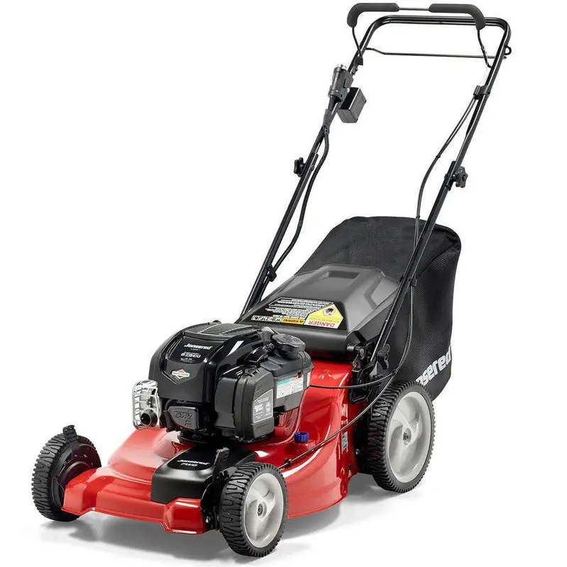 Briggs & Stratton 21-Inch Gas-Powered Walk-Behind Lawn Mower – 163cc Engine, Rear Bagging System, Model L2621
