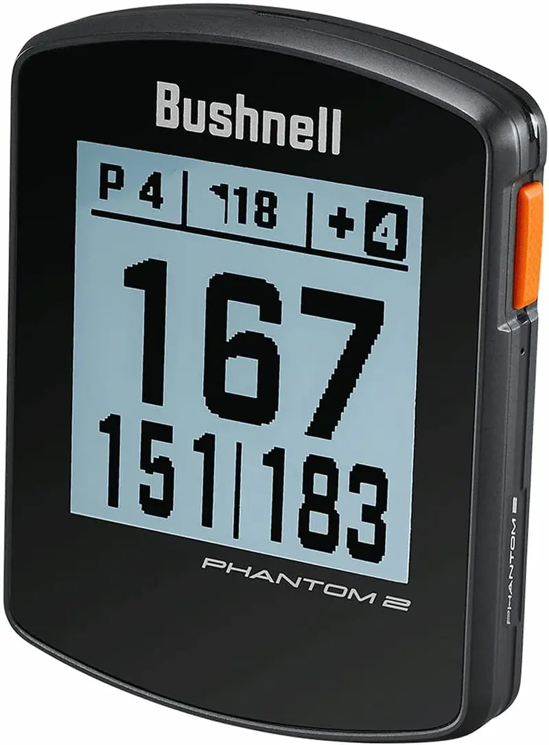 Bushnell Phantom 2 GPS Golf Rangefinder – Compact Unit with Preloaded Course Maps