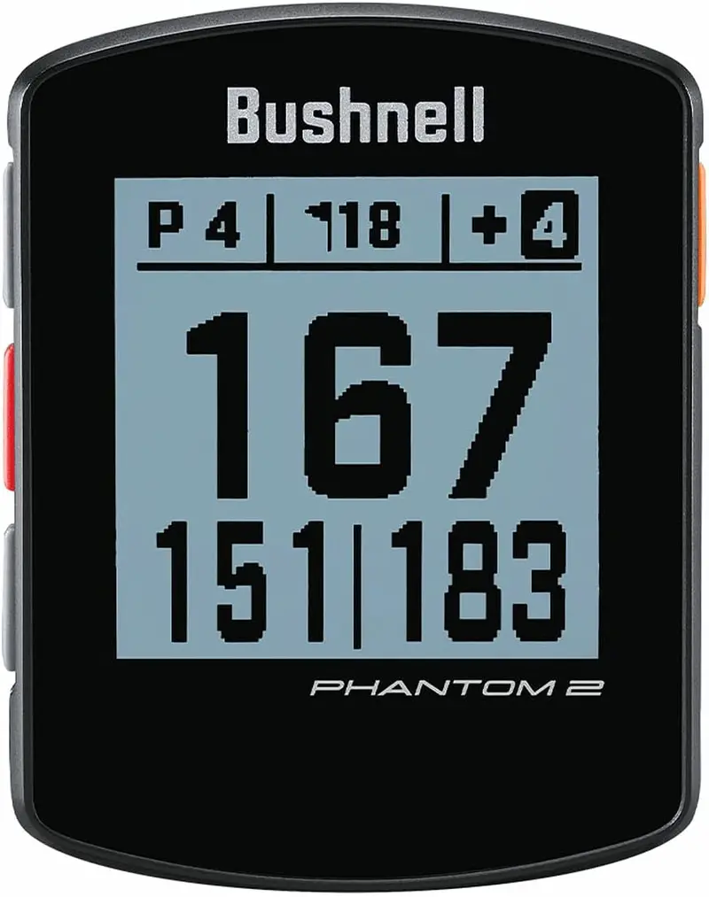 Bushnell Phantom 2 GPS Golf Rangefinder – Compact Unit with Preloaded Course Maps
