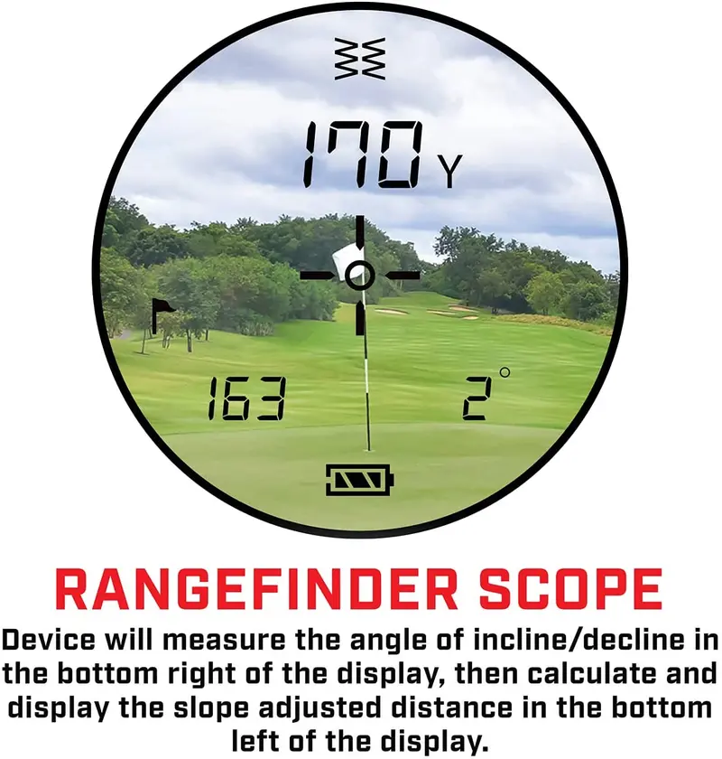 Callaway 300 Pro Slope Laser Rangefinder – 2021 Model with Incline/Decline Compensation