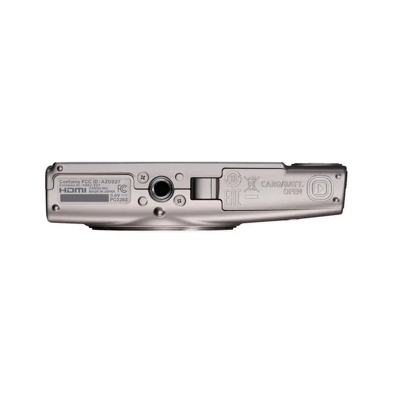 Canon PowerShot ELPH 360 HS Silver Compact Camera – 20.2MP with Smart Auto