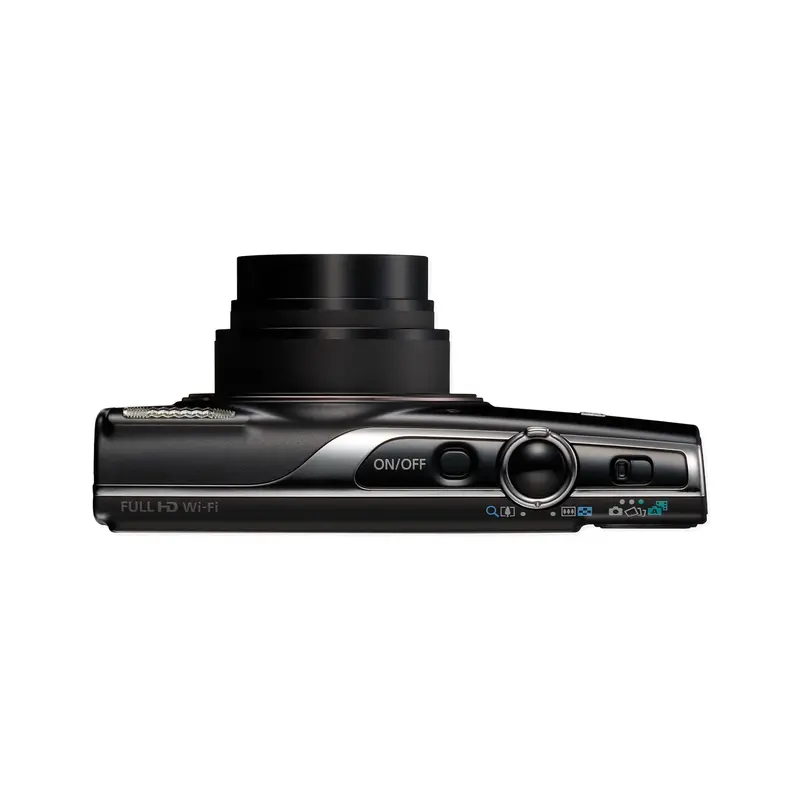 Canon PowerShot ELPH 360HS – Sleek Black Compact Digital Camera