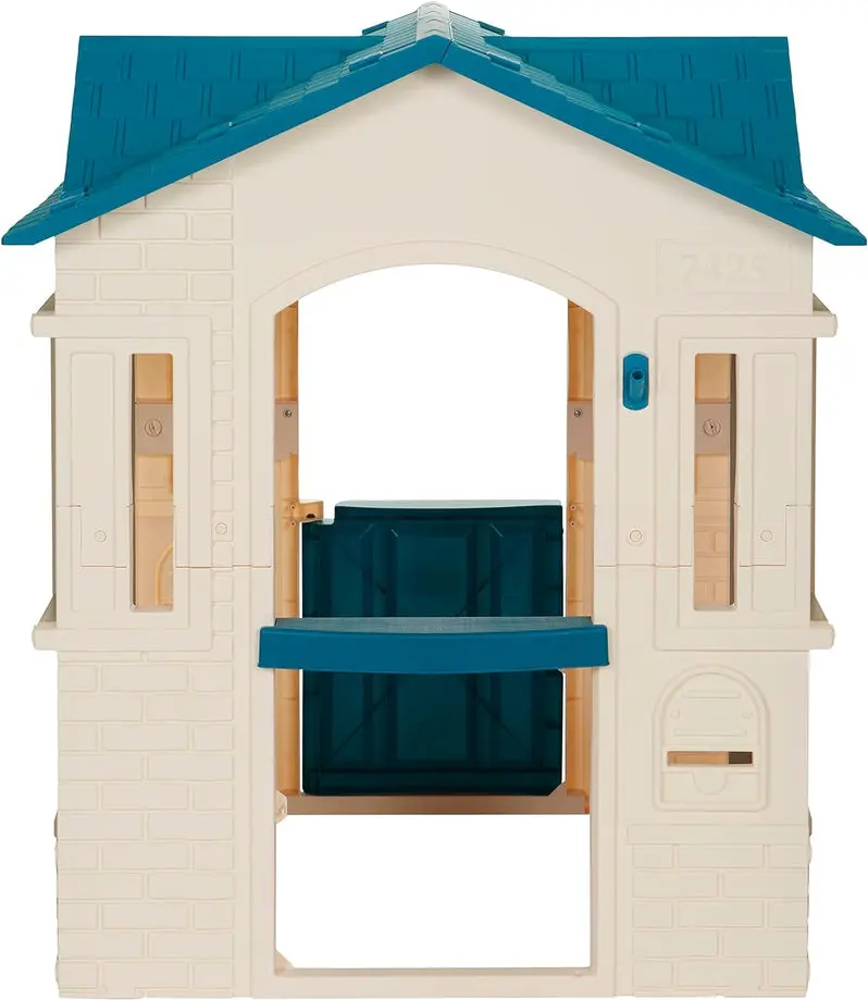 Cape Cottage Blue Play Theater – Creative Storytelling Stage for Imaginative Play
