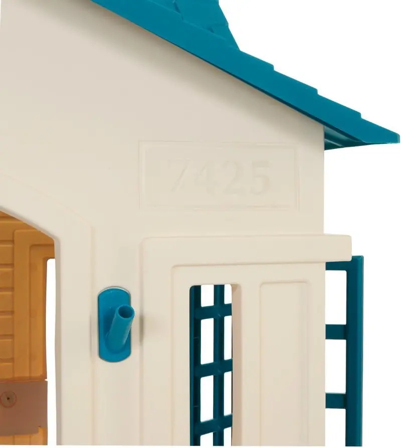 Cape Cottage Premium Blue Playhouse – Spacious Outdoor Play Structure for Kids