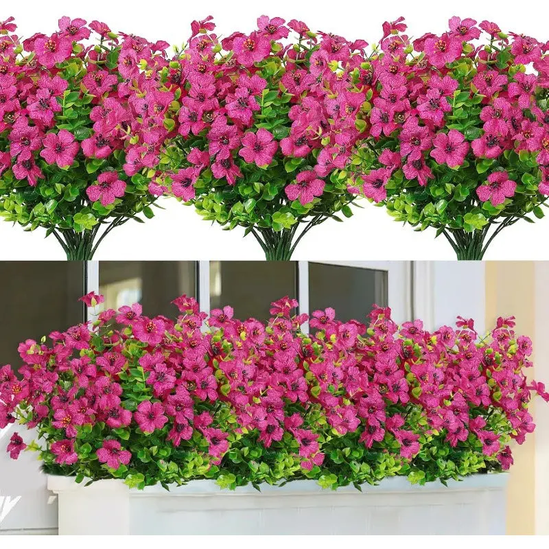 Cascading Eucalyptus Silk Stem – Versatile Greenery for Wreaths, Garlands, and Shelf Styling