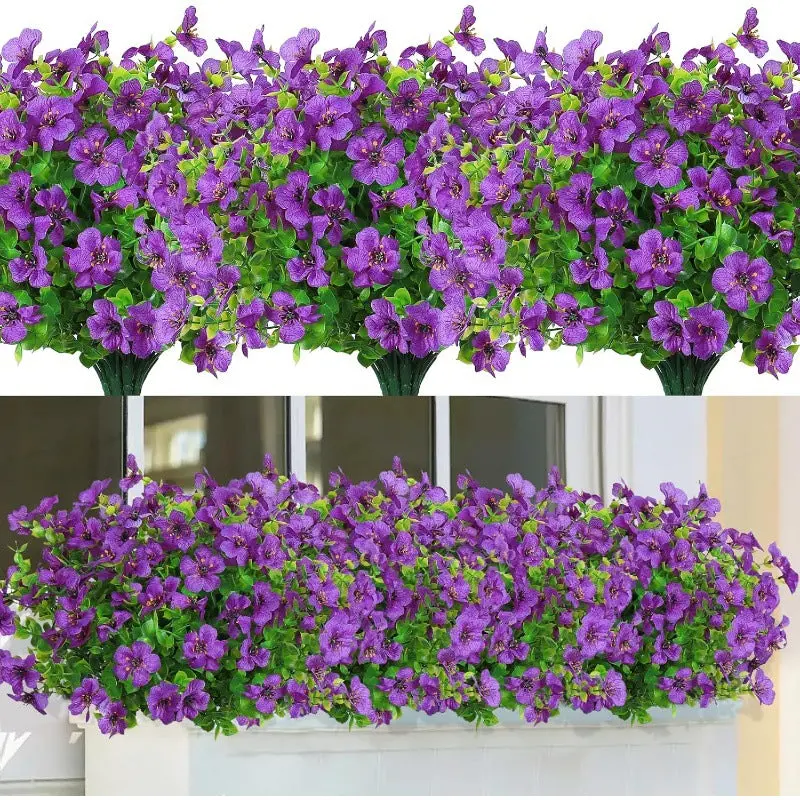 Cascading Eucalyptus Silk Stem – Versatile Greenery for Wreaths, Garlands, and Shelf Styling 2