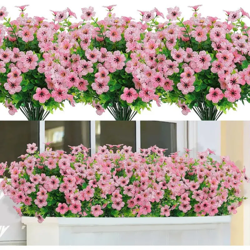 Cascading Eucalyptus Silk Stem – Versatile Greenery for Wreaths, Garlands, and Shelf Styling