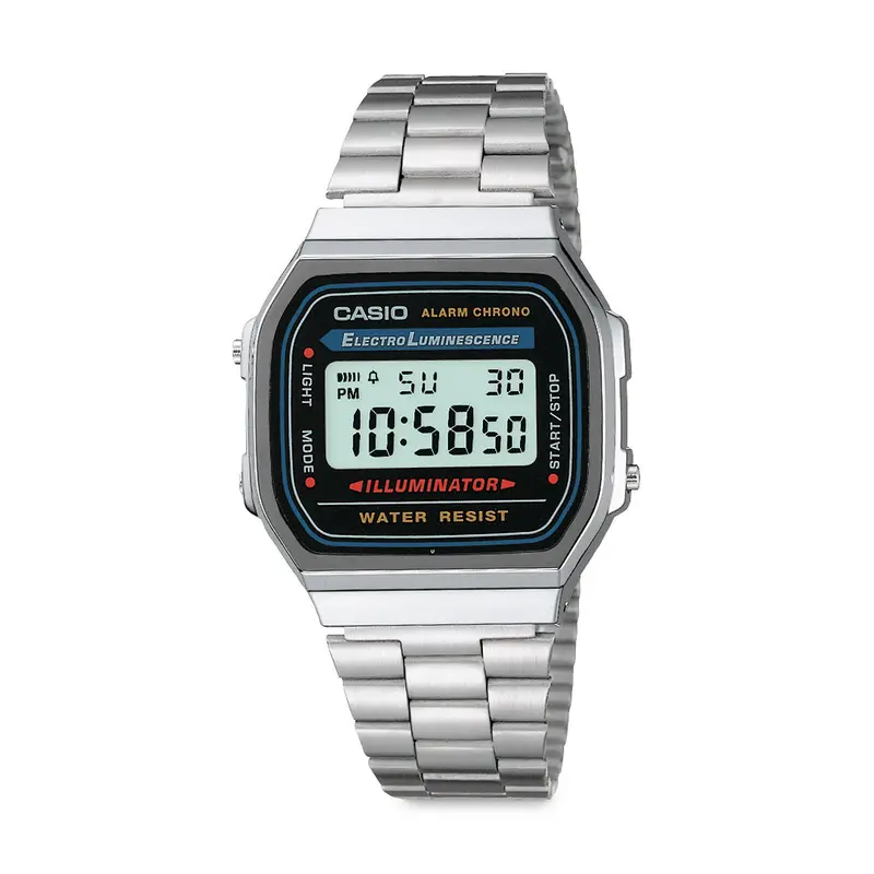 Casio Silver Digital Watch – Lightweight, Reliable Timepiece for Daily Wear