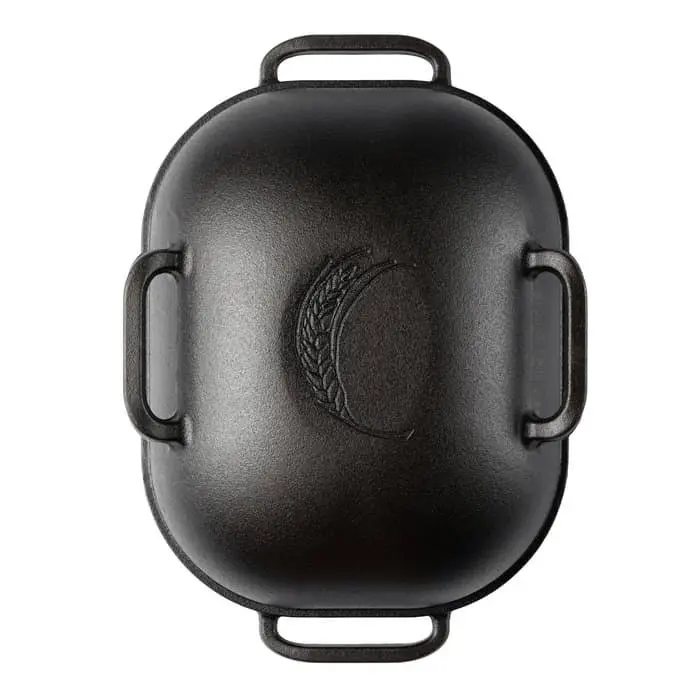 Challenger Cast Iron Loaf Pan – Oven-Safe Bread Baking Dish for Uniform Heat Transfer