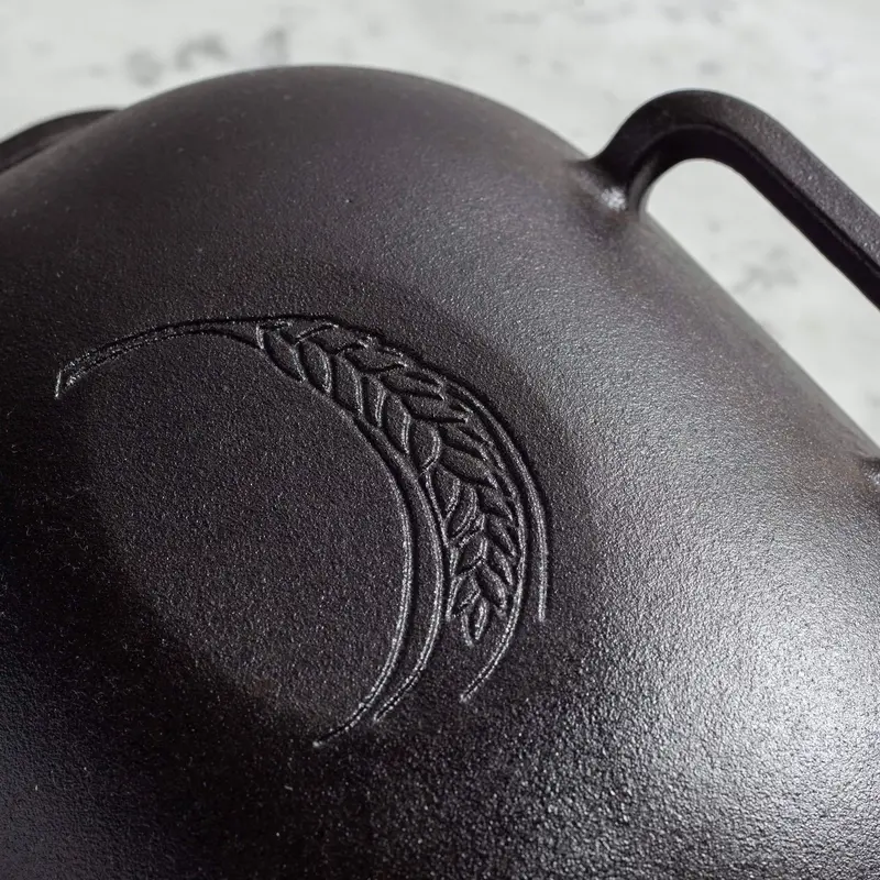 Challenger Cast Iron Loaf Pan – Oven-Safe Bread Baking Dish for Uniform Heat Transfer