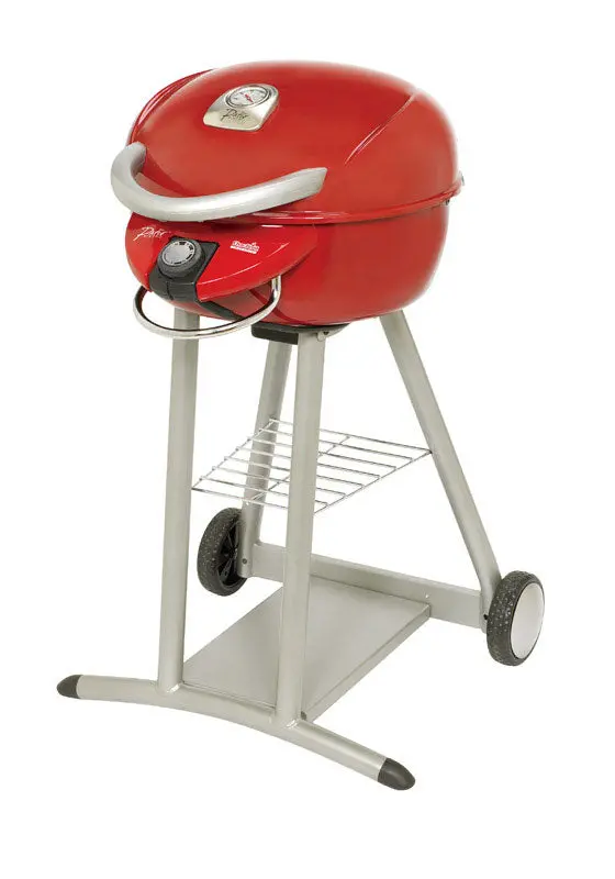 Char-Broil Patio Bistro Compact Electric Grill – Vibrant Red Finish