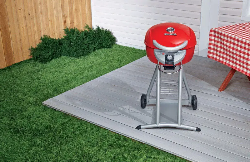 Char-Broil Patio Bistro Compact Electric Grill – Vibrant Red Finish