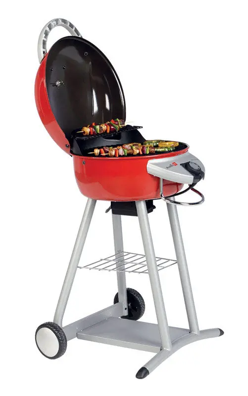Char-Broil Patio Bistro Compact Electric Grill – Vibrant Red Finish