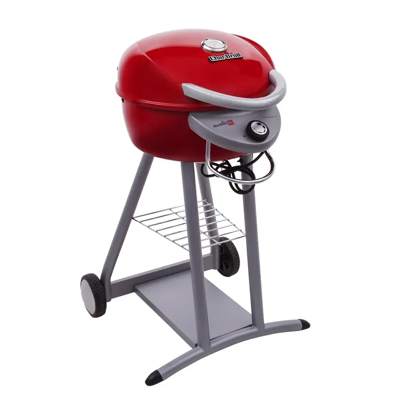 Char-Broil Patio Bistro Compact Electric Grill – Vibrant Red Finish