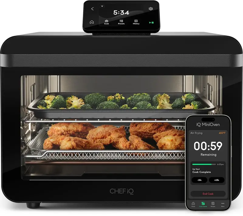 CHEF iQ Smart WiFi Pressure Cooker: 10-in-1 Intelligent Cooking Hub with Built-In Scale 2