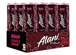 Cherry Bomb Energy Drink – Bold Cherry Taste, 12 oz Cans (12-Pack)