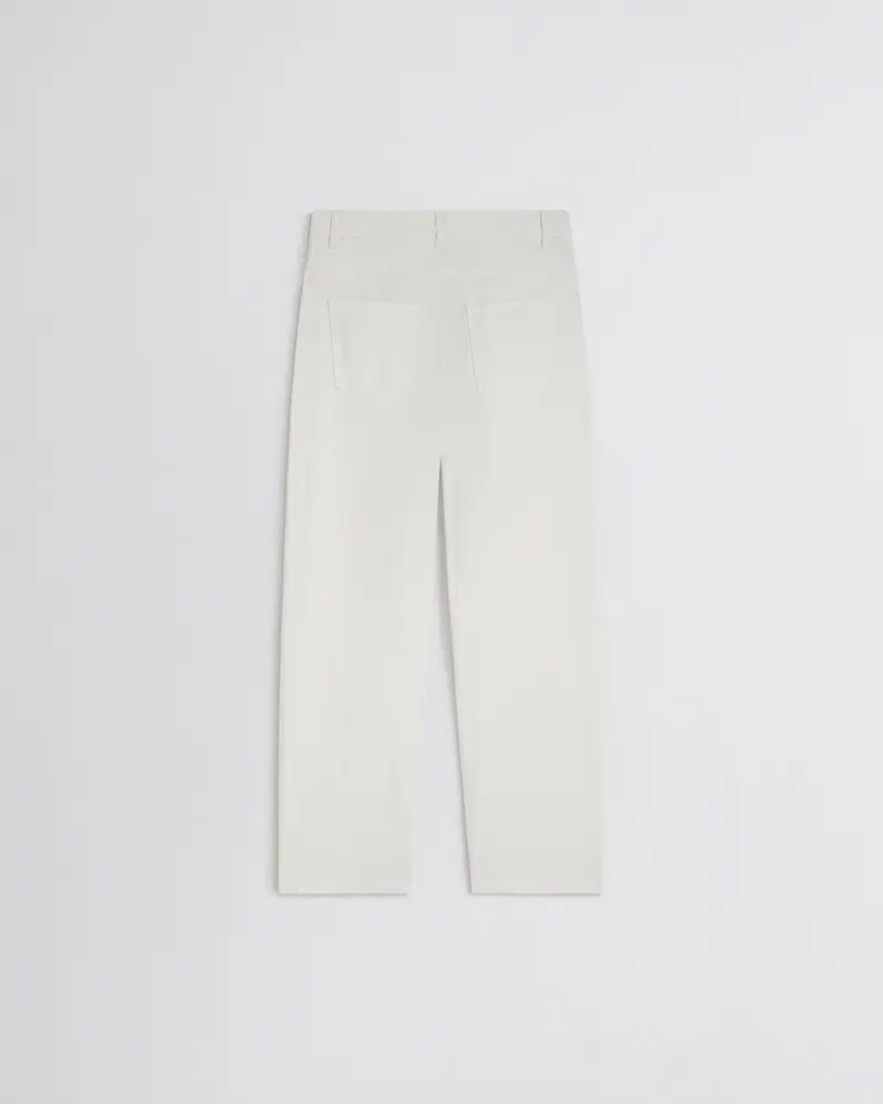 Chewing Gum Cotton Drop-Cut Wide-Leg Jeans 2