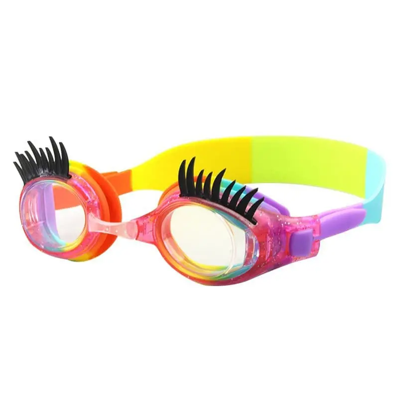 Child-Safe Waterproof Swim Goggles with HD Clarity and Anti-Fog Lens Technology