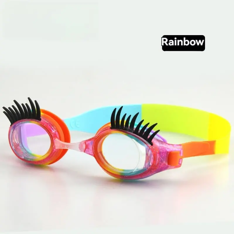 Child-Safe Waterproof Swim Goggles with HD Clarity and Anti-Fog Lens Technology