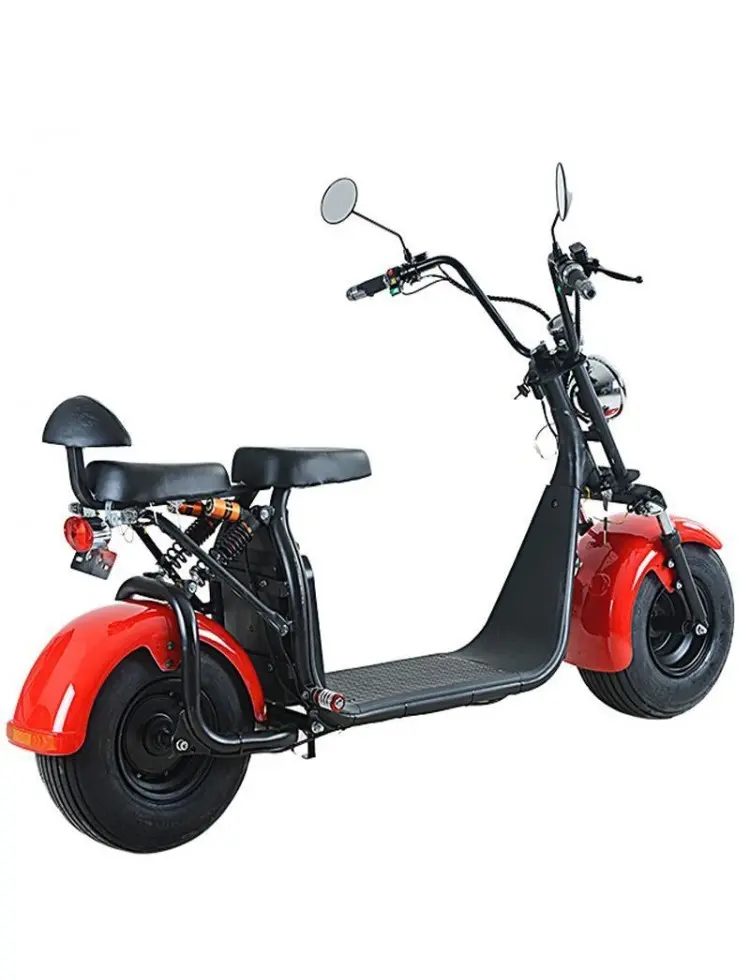 CITY COCO RANGE 2 Electric Scooter by Fanco – 110 km Range, 1500W Motor, 40Ah Battery, Road-Legal Certification