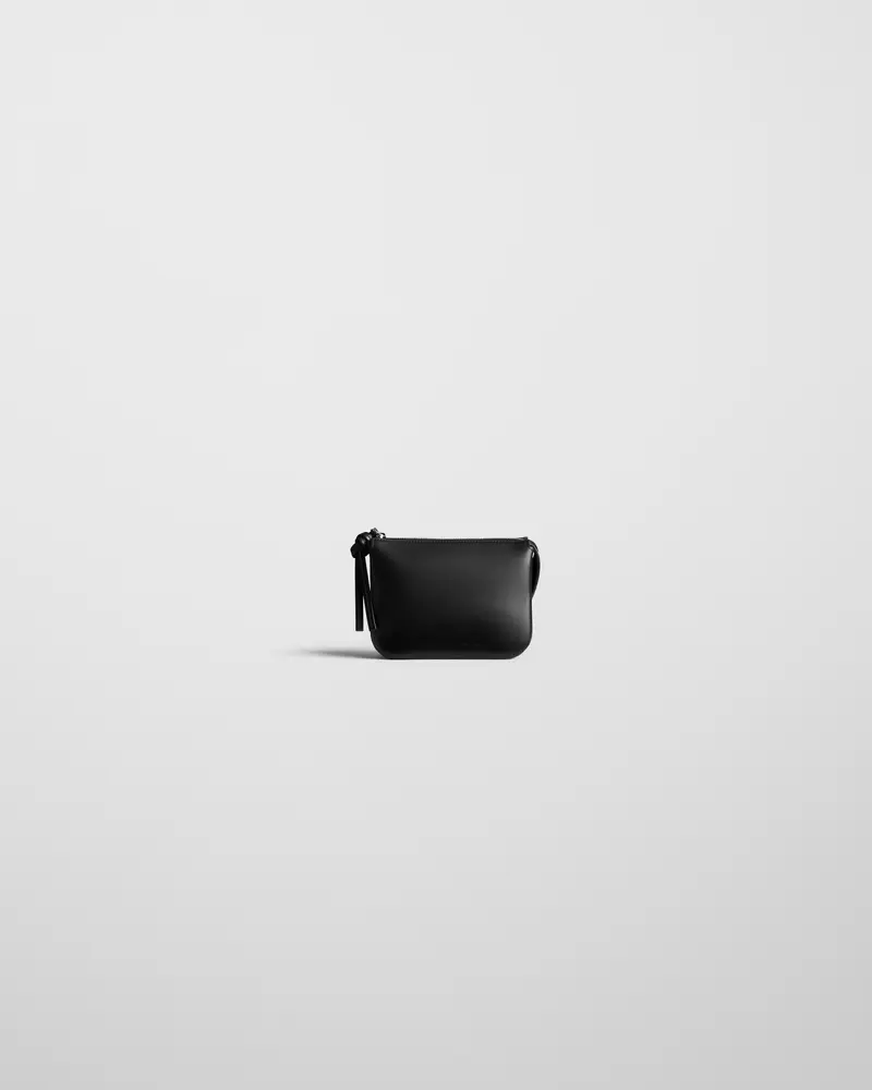 Classic Pocket Gig Bag In Black Full-Grain Leather