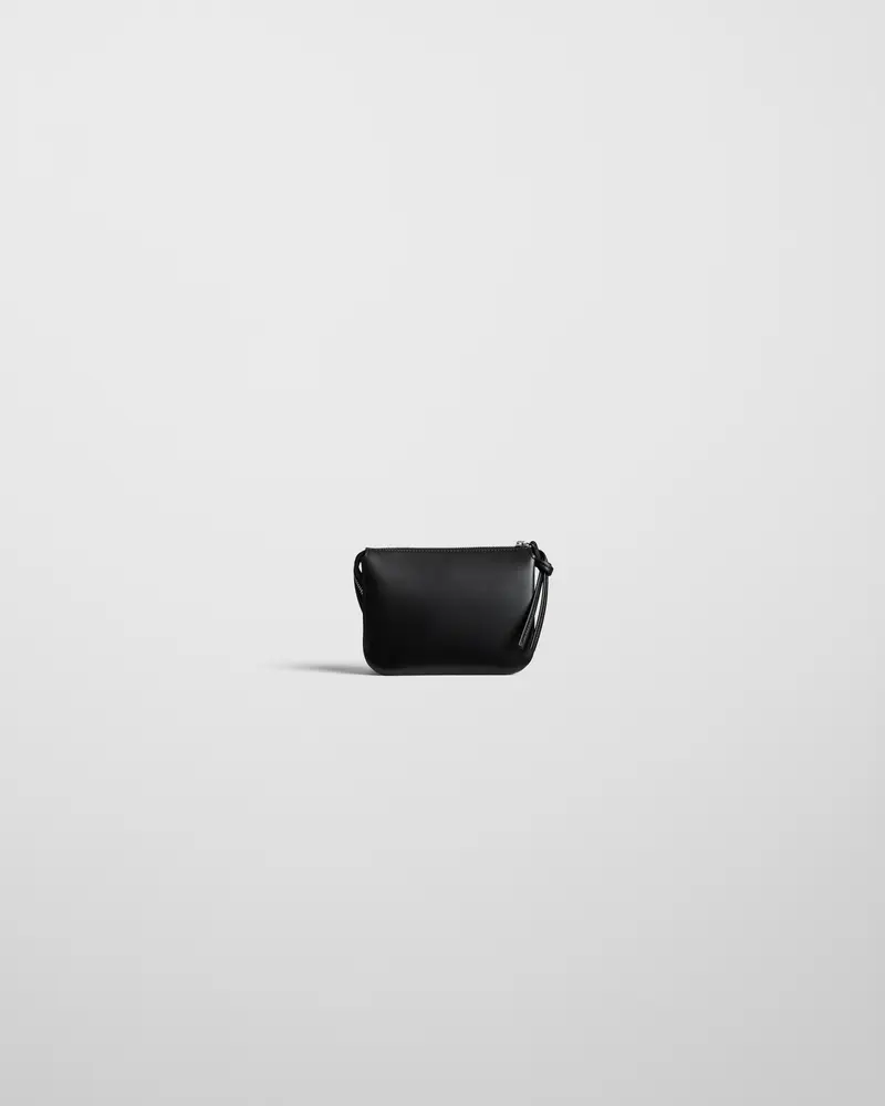Classic Pocket Gig Bag In Black Full-Grain Leather