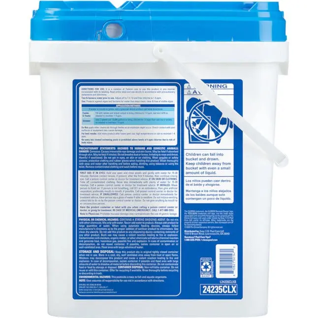 Clorox Pool&Spa XtraBlue Chlorine Tablets – 3" Extended-Release Sanitizer, 35 lb Bucket