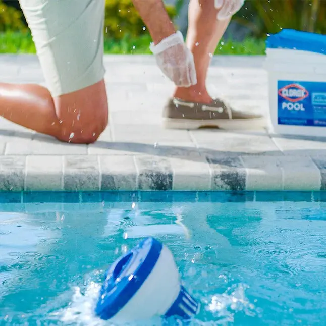 Clorox Pool&Spa XtraBlue Chlorine Tablets – 3" Extended-Release Sanitizer, 35 lb Bucket