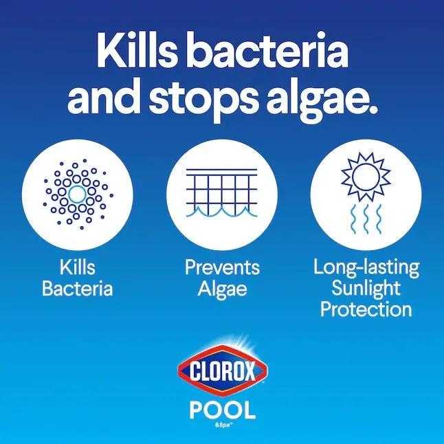 Clorox Pool&Spa XtraBlue Chlorine Tablets – 3" Extended-Release Sanitizer, 35 lb Bucket