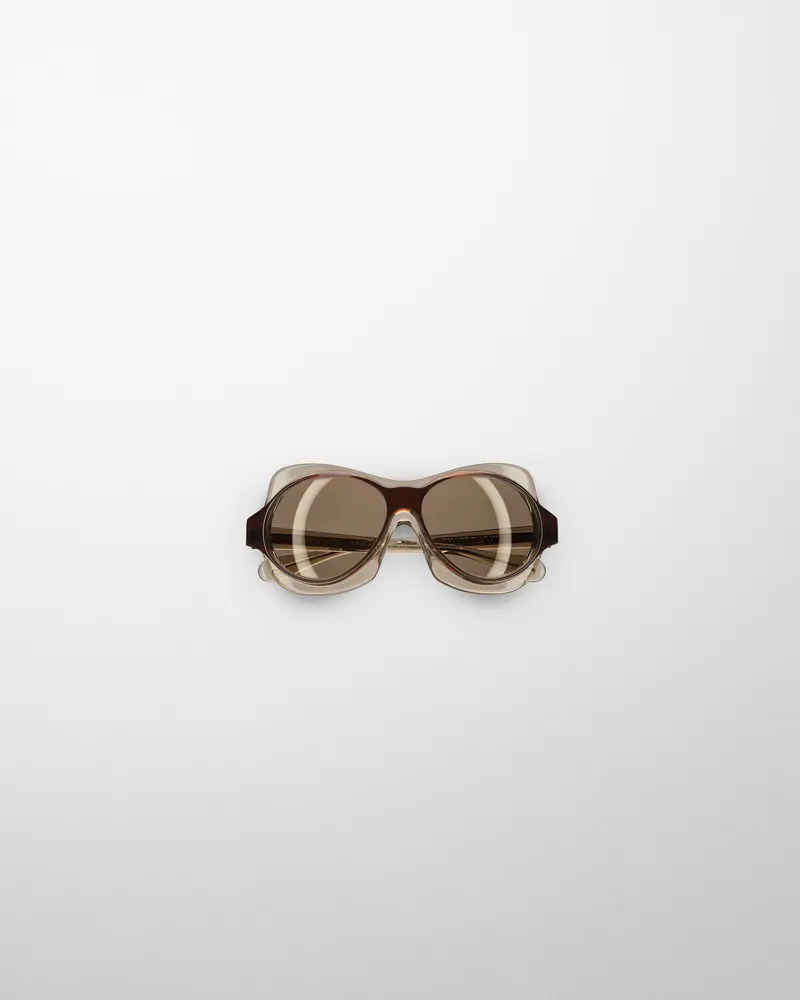 Cognac Acetate Cookie Sunglasses – Retro-Inspired 1969 Design