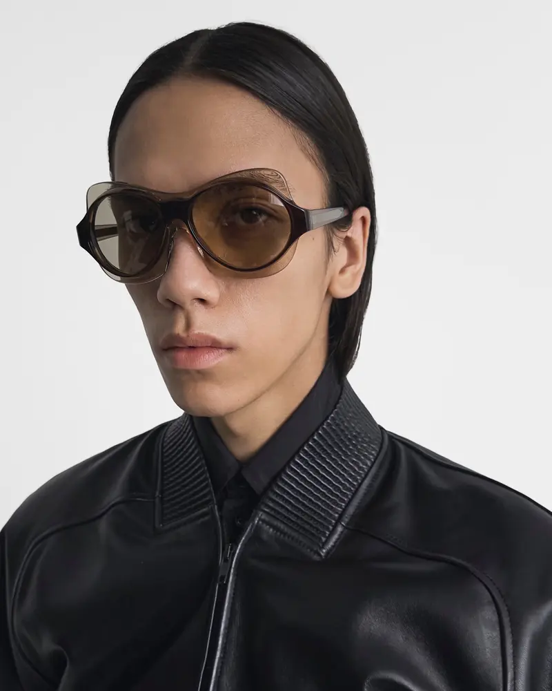 Cognac Acetate Cookie Sunglasses – Retro-Inspired 1969 Design