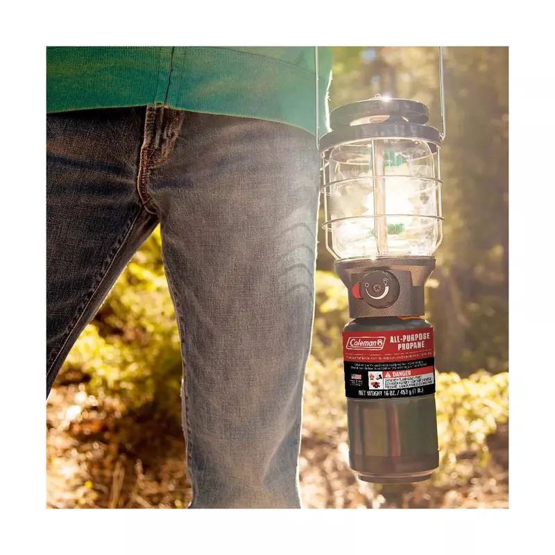 Coleman 16-Ounce Propane Canisters — 2-Pack for Portable Grills, Heaters, and Outdoor Camping Equipment