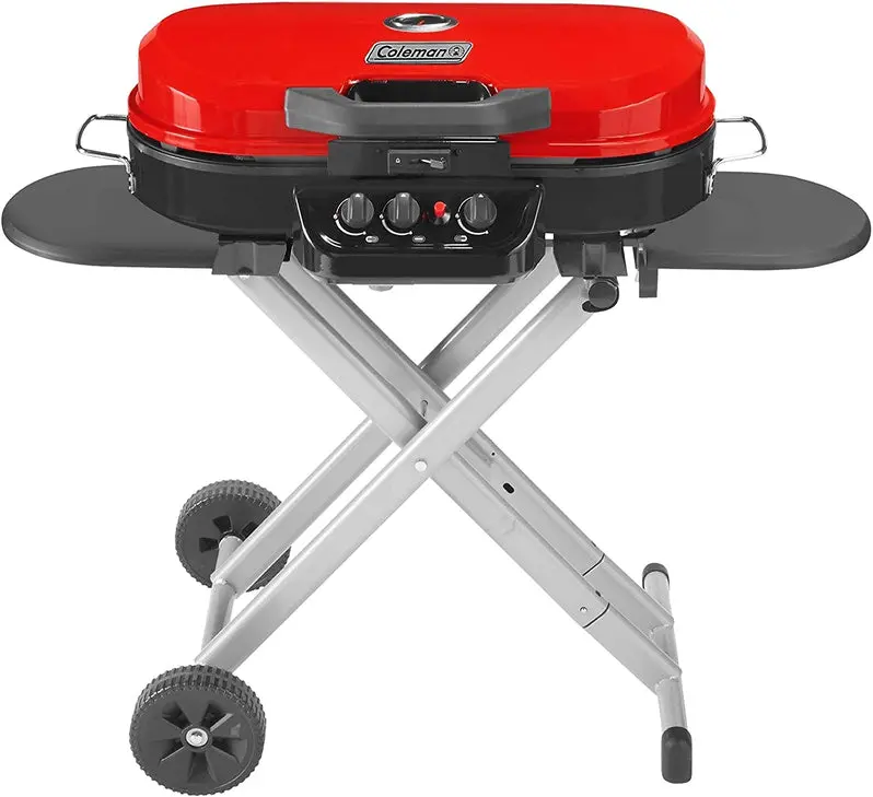Coleman RoadTrip 285 Portable Stand-Up Propane Grill – Compact Outdoor Cooking System