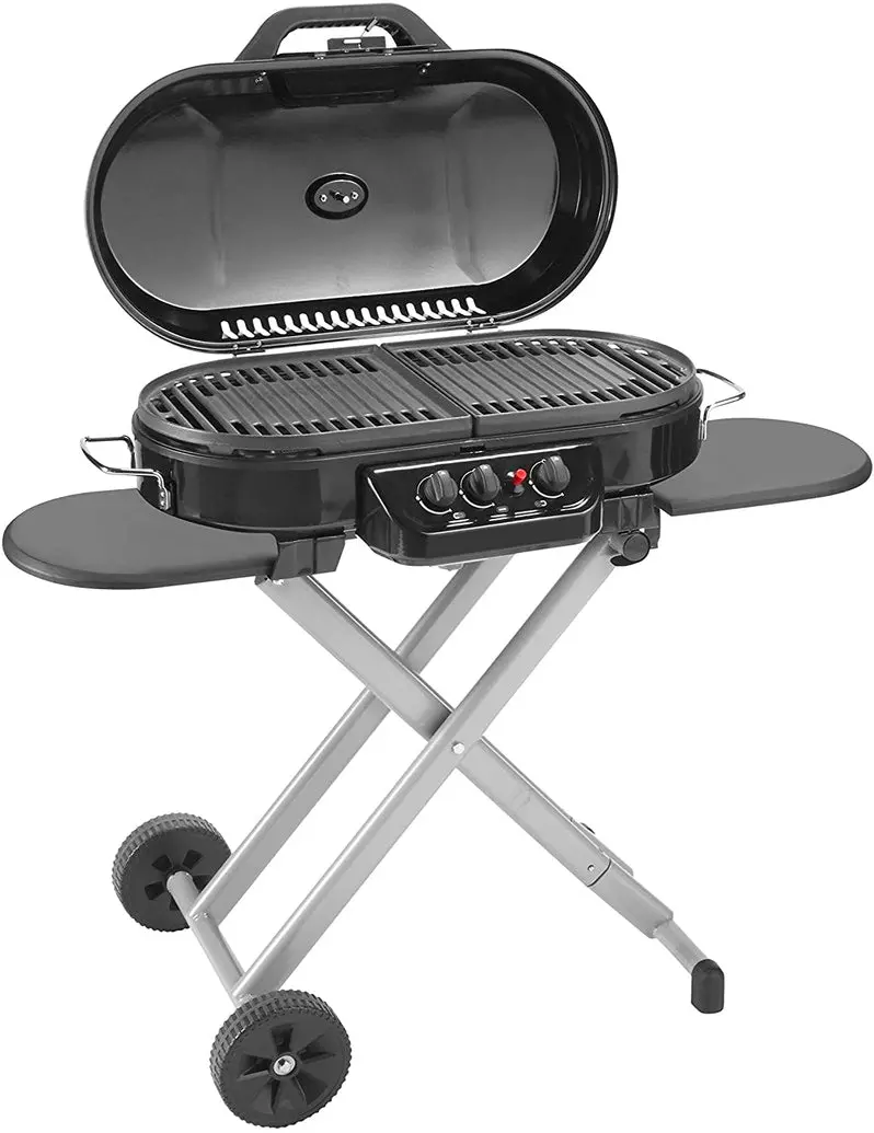 Coleman RoadTrip 285 Portable Stand-Up Propane Grill – Compact Outdoor Cooking System