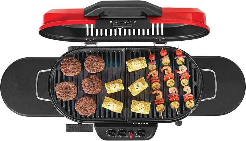 Coleman RoadTrip 285 Portable Stand-Up Propane Grill – Compact Outdoor Cooking System