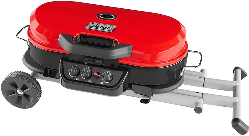 Coleman RoadTrip 285 Portable Stand-Up Propane Grill – Compact Outdoor Cooking System
