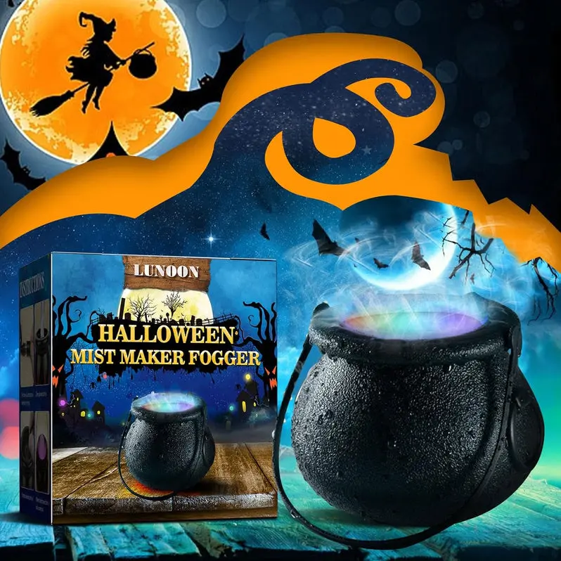 Color-Shifting LED Smoke Machine for Halloween Atmosphere