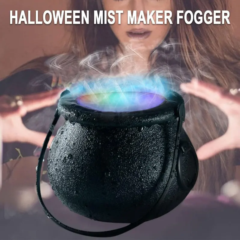 Color-Shifting LED Smoke Machine for Halloween Atmosphere