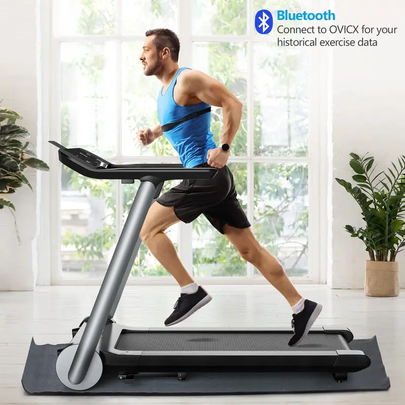 Commercial-Grade Folding Treadmill – Heavy-Duty Running Machine Built for Intensive Home or Studio Use 2