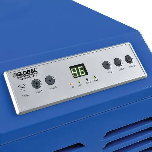 Commercial Portable Dehumidifier – 110 Pint Daily Capacity for Large Spaces and Basements
