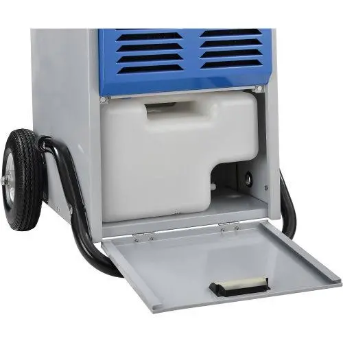 Commercial Portable Dehumidifier – 110 Pint Daily Capacity for Large Spaces and Basements
