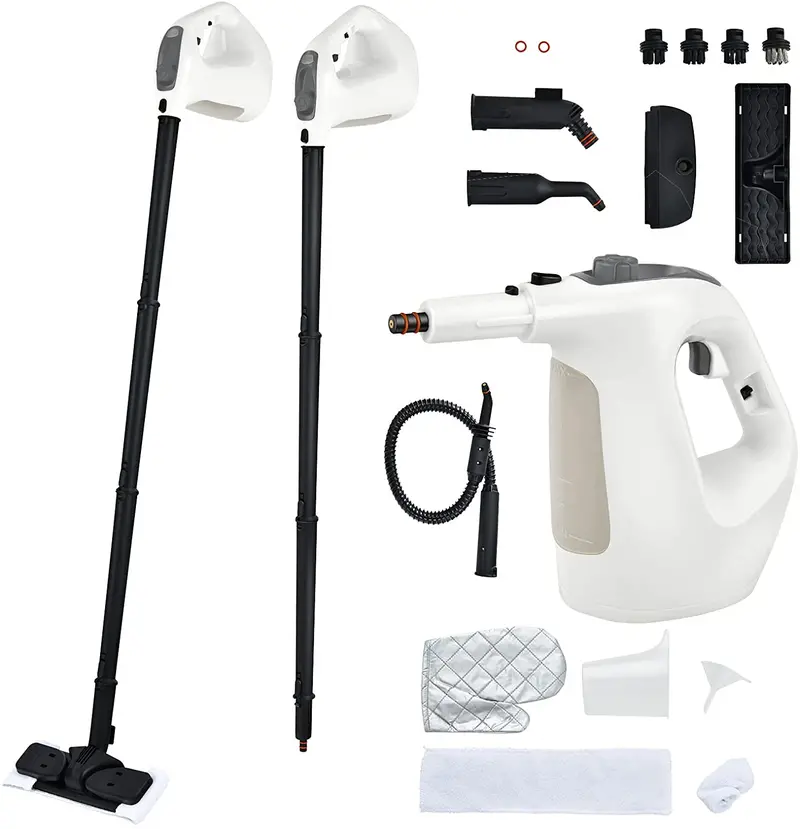 Compact Handheld Steam Cleaner – Multi-Surface Deep-Cleaning Tool for Floors, Fabrics & More