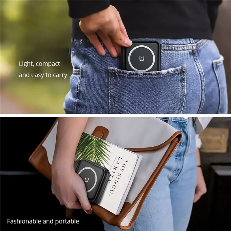 Compact MagSafe Travel Charger — Optimized for Apple Ecosystem