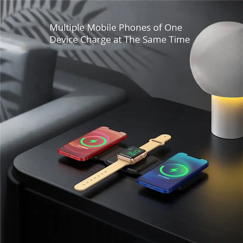 Compact MagSafe Travel Charger — Optimized for Apple Ecosystem