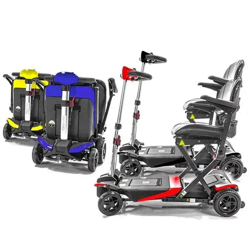 Compact Mobility Scooter – Lightweight Foldable Design for Indoor Navigation and Outdoor Commuting