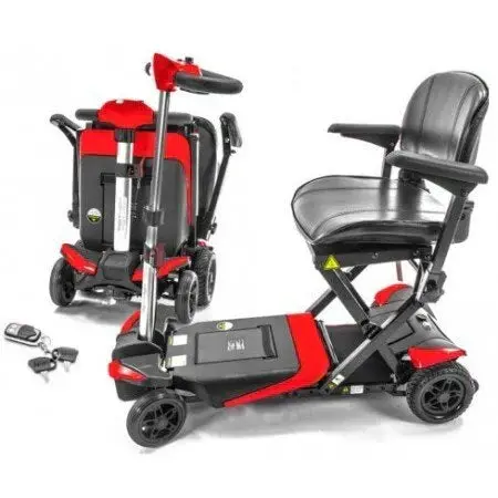 Compact Mobility Scooter – Lightweight Foldable Design for Indoor Navigation and Outdoor Commuting